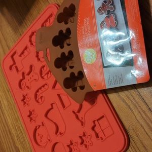 Silicone cookie/candy molds